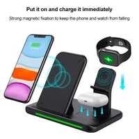 15w wireless charger for iphone 11 pro xs x xr xiaomi huawei for apple watch fast charger stand mobile phone accessories