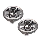 Uxcell 2 шт. сверлильный пресс, пружинный сверлильный пресс, катушка для возврата, пружинная сборка, пружинная сталь 1540 мм, Расширенная Длина 52x8x0.8мм