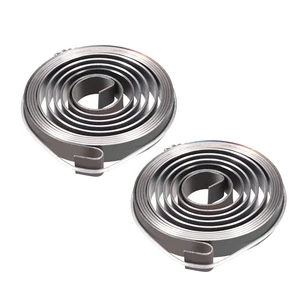 Uxcell 2 шт. сверлильный пресс, пружинный сверлильный пресс, катушка для возврата, пружинная сборка, пружинная сталь 1540 мм, Расширенная Длина 52x8x0.8мм