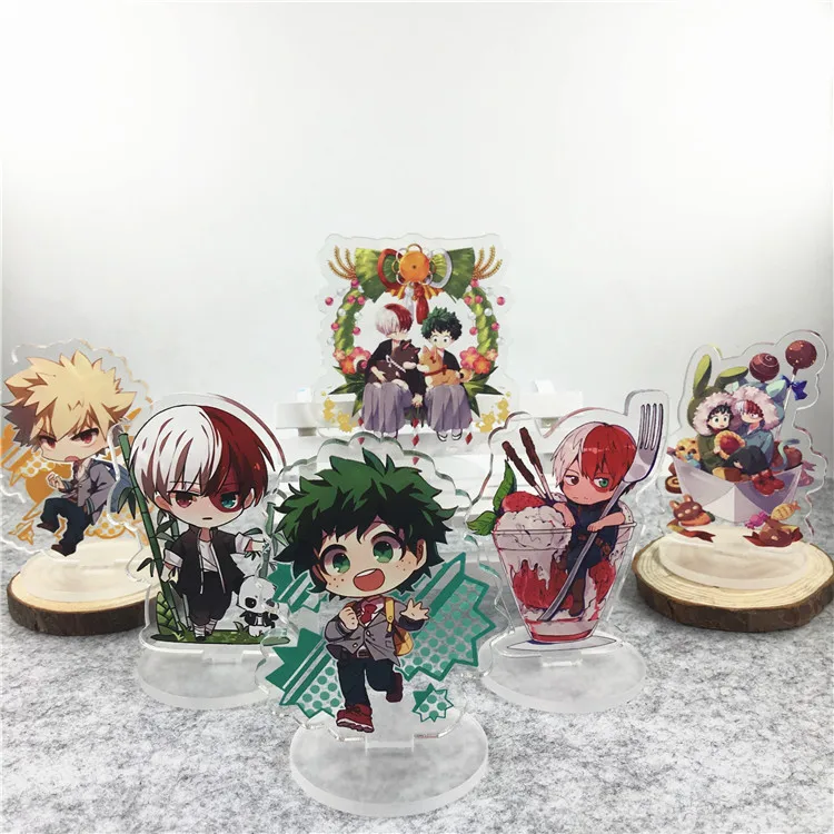 

Anime My Hero Academia comic acrylic stand figure model plate holder cake topper anime comic game