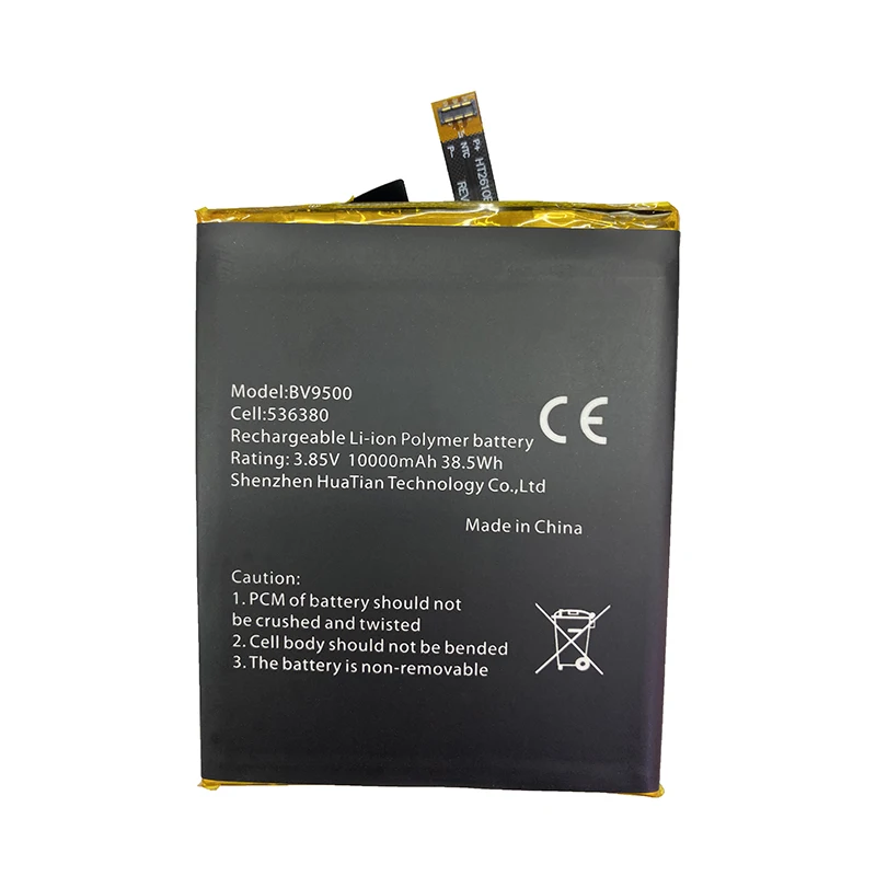 

3PCS 100% Original 10000mAh BV9500 Battery For Blackview BV9500 Pro MT6763T 536380 Phone Latest Production Battery+Tracking Code