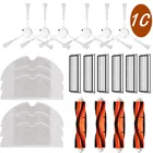 Основной ролик Certer + боковая щетка + Hepa фильтр + ткань для мытья для Xiaomi 1C 1 C подметальная Роботизированная вакуумная Швабра Mijia C1 аксессуары