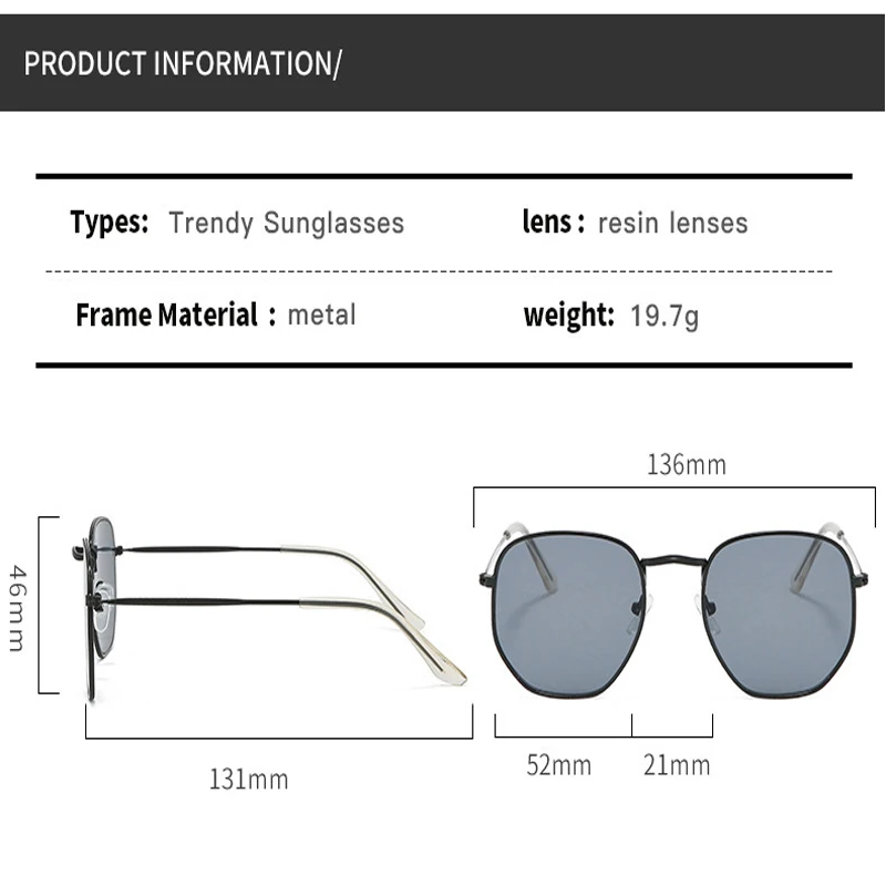 

New Retro Men And Women Small Square Sunglasses Luxury Brand Designer Fashion Sunglasses Man Woman Sexy Eyewear