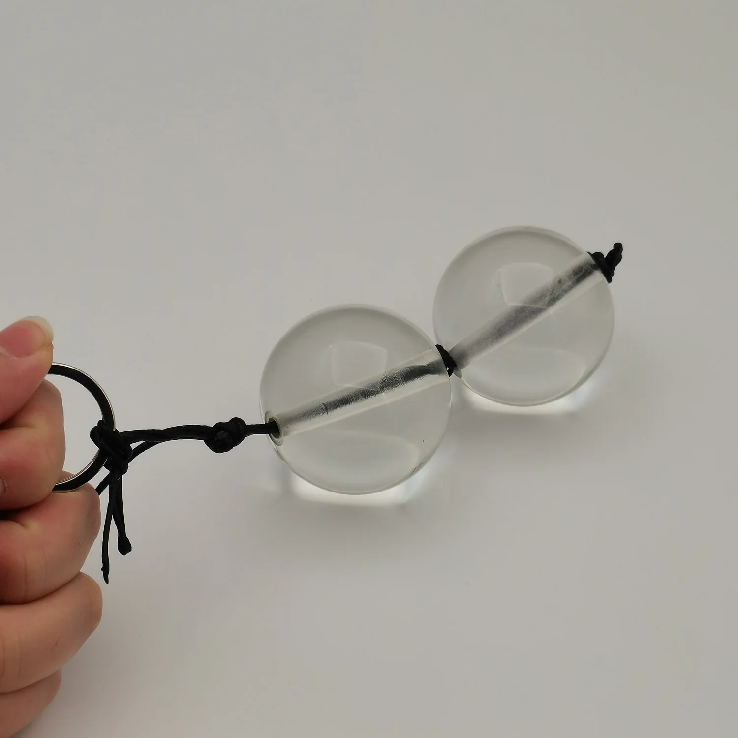 Стеклянные анальные шарики большие гладкие кристаллические вагинальные