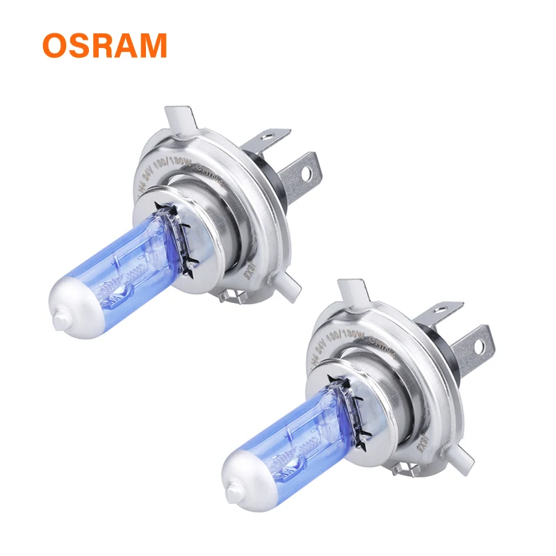 OSRAM Автомобильный свет H4 Дальний ближний свет 24 в 130 Вт H4 Hi Lo 62270TX P43t автомобиль H4 галогенная передняя фара 4000K грузовые лампы Play& Plug 1 пара