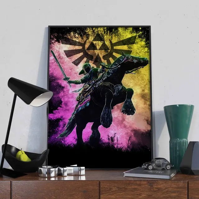 

Anime Genshin Impact Decoration Painting Home Decor Picture Bedroom Kids Room Living Sofa Wall Stickers Quality Canvas Poster