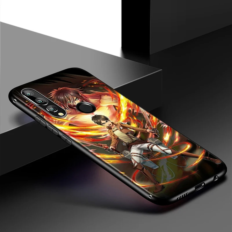 

Silicone Cover Attack On Titan sign for Huawei Honor 10i 9X 8X 20 10 9 Lite 8 8A 7A 7C Pro Lite Phone Case