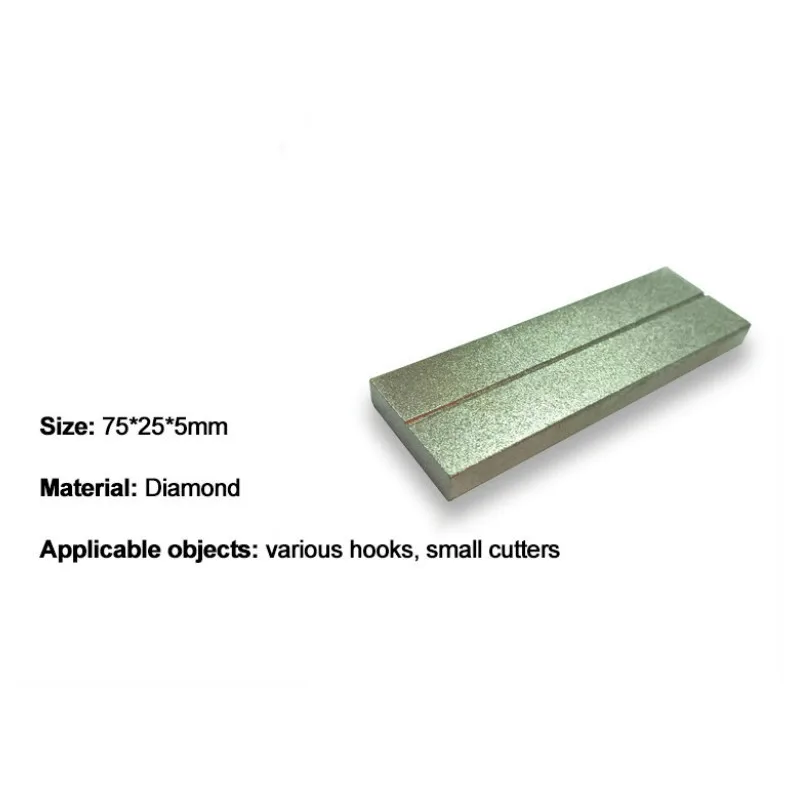 DMD маленький Алмазный точильный камень шлифовальный крючок Двусторонняя точилка