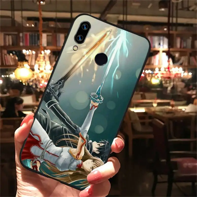 

Sword Art Online Phone Case For Xiaomi Redmi 7 9t a3 9se k20 mi8 max3 lite 9 note 8 9s 10 pro