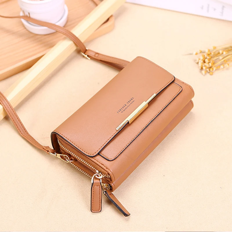 2021 new fashion women vintage retro cross body small simpletemperamen cell phone case shoulder bag pouch handbag purse wallet free global shipping