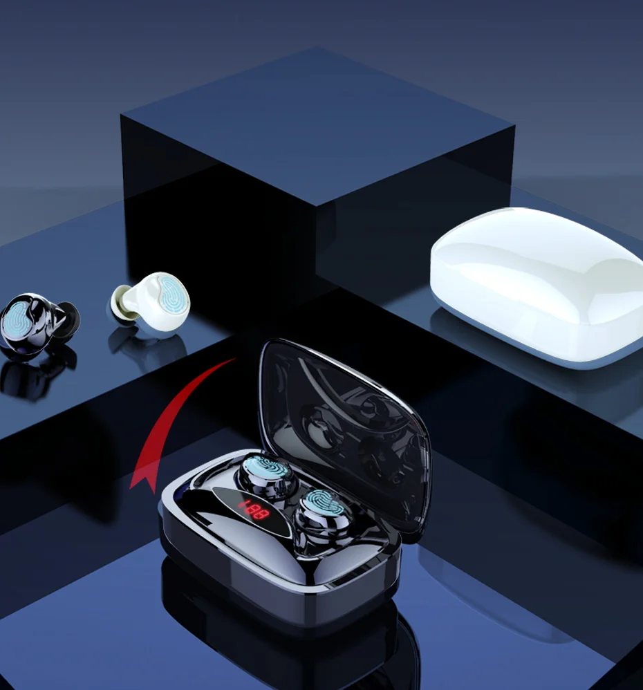 TiYiViRi X29 TWS Беспроводные Мини Bluetooth наушники спортивный телефон с микрофоном портативная зарядная коробка для Xiaomi huawei стерео наушники