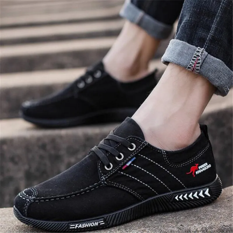 

2020 NEW Fashion Denim Men Canvas Shoes Male Summer Mens Sneakers Slip on Casual Breathable Shoes Loafers ZH100673