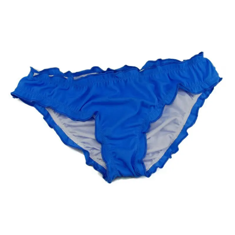 Твердые Бразильское бикини стринги купальники Для женщин купальный низ трусы