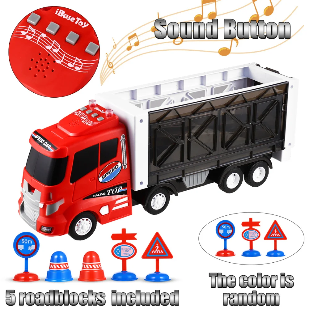 

iBaseToy 13PCS/PACK Alloy Fire Truck Set Vehicles for Boys Girls Children Gift