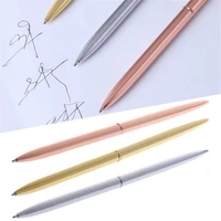 metal ballpo int pen slim ball pen for business wri ting school students stationery office supplies