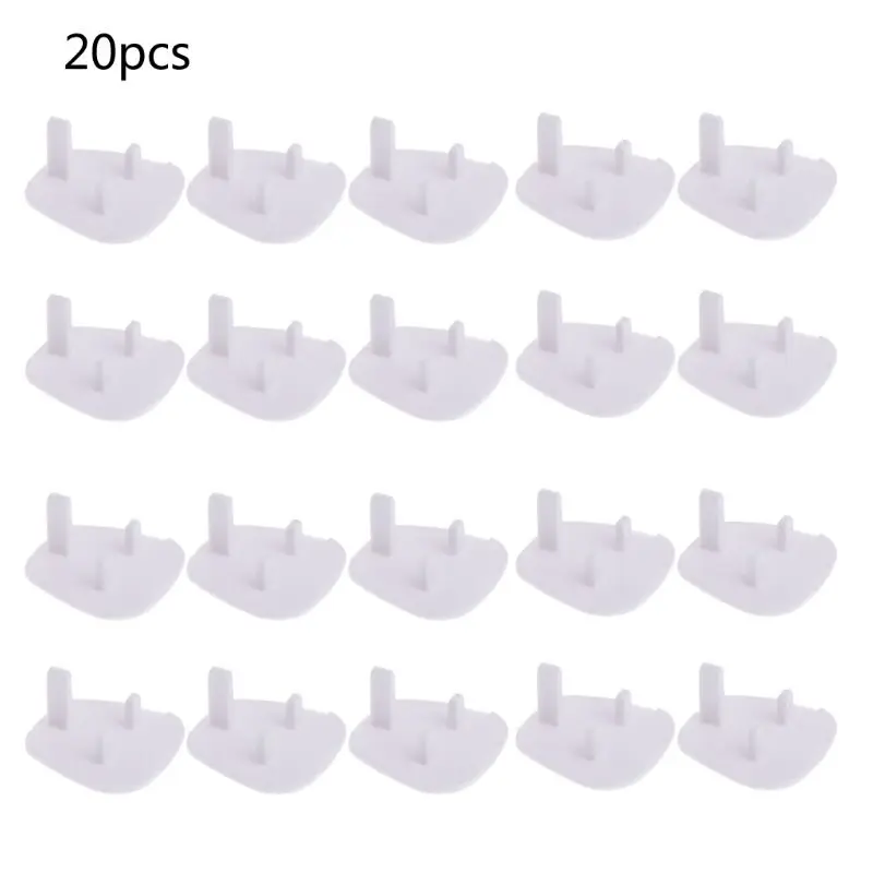 

20x UK Power Plug Socket Cover Baby Proof Child Safety Protector Guard Mains Electrical