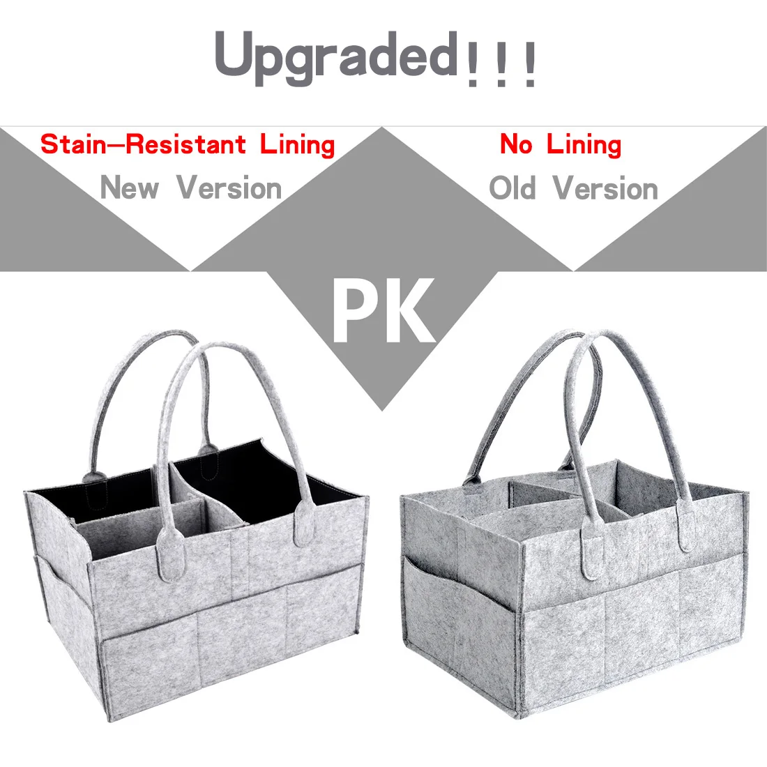 Новый 2019 макияж для женщин Органайзер войлочная Ткань Вставить сумка