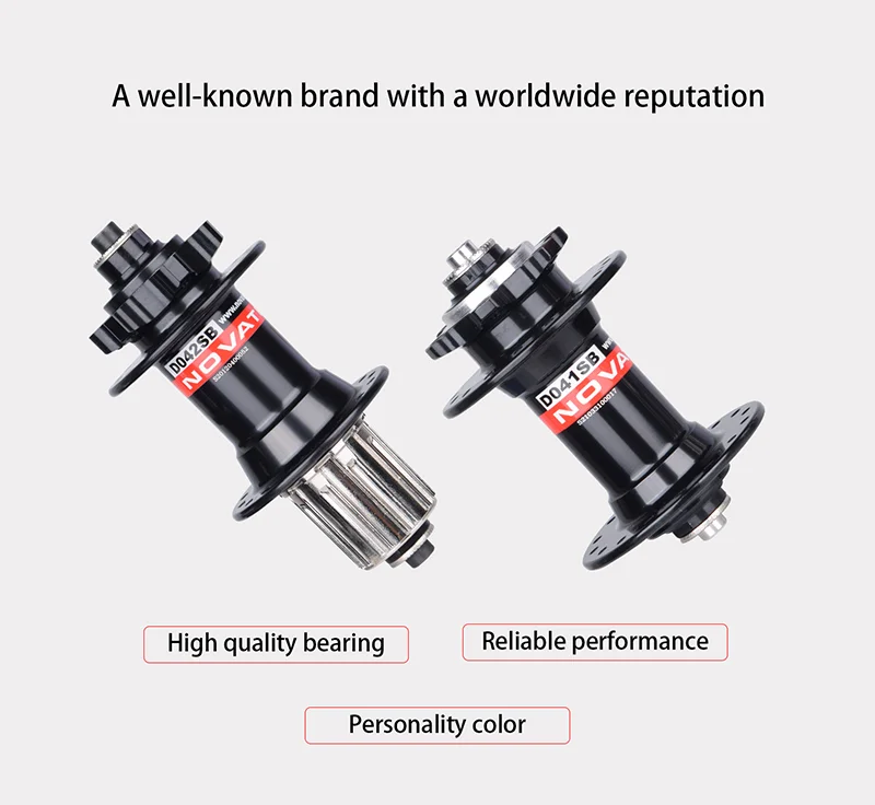 

Hub D041SB/ D042SB Disc Brake MTB Mountain Bike Aluminium Alloy Bearing Parts Bicycle 28 32 36 Holes Red and Black