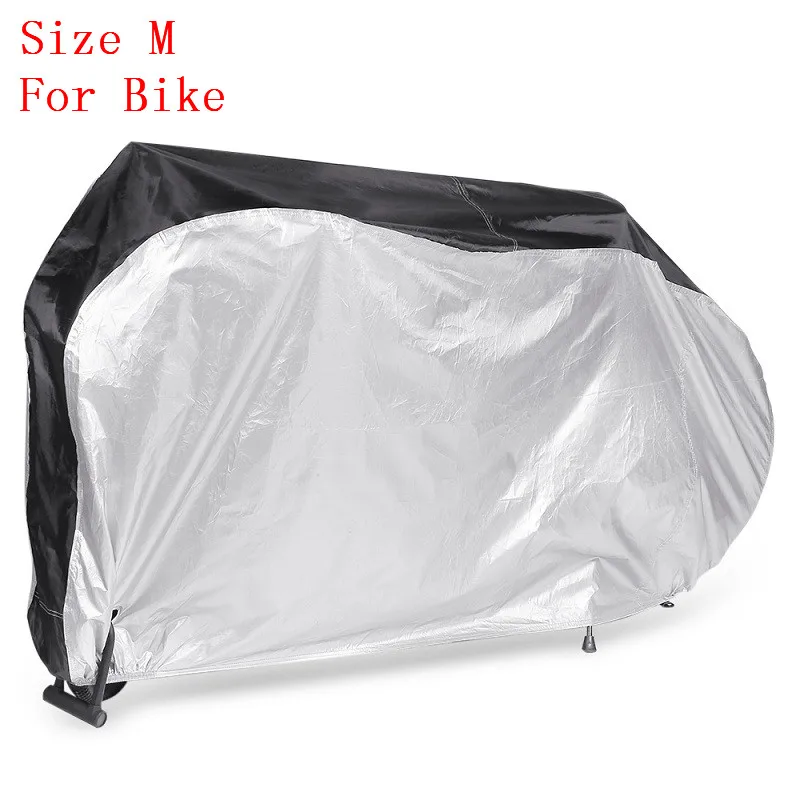 For Bike M Портативный защитный чехол для велосипеда и мотоцикла, водостойкий Пылезащитный УФ-защитный чехол для велосипеда с замочной скважиной - Цвет: For Bike M