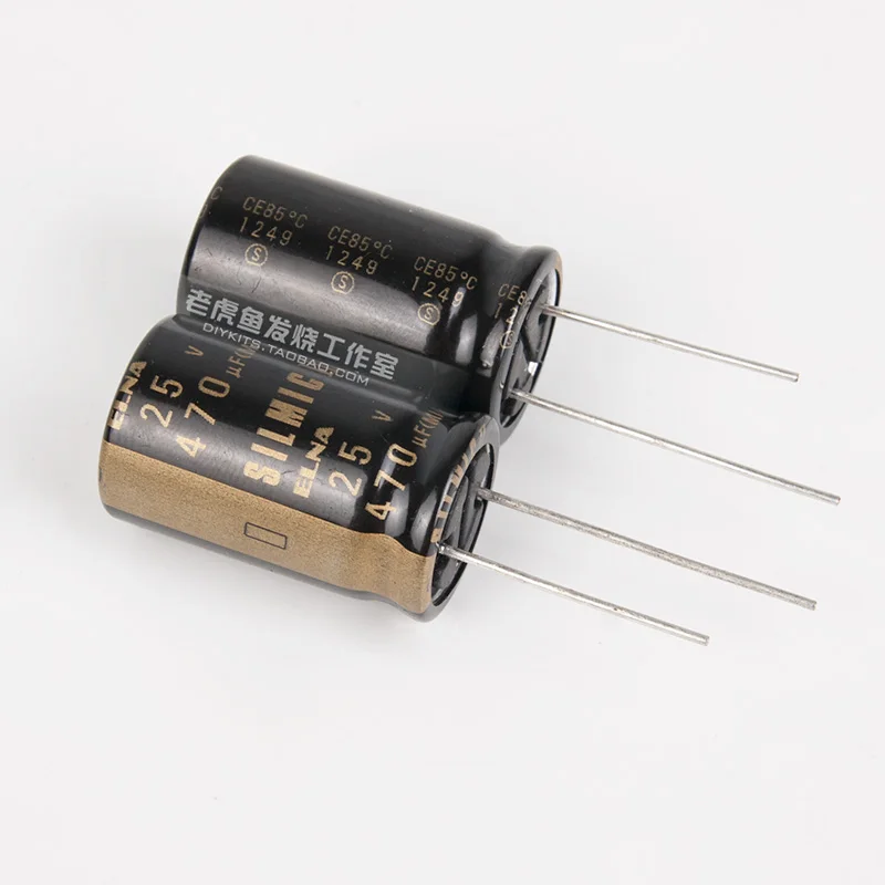 

1PCS ELNA RFS SILMIC II 16V 25V 35V 10UF 22UF 33UF 47UF 100UF 220UF 330UF 470UF 1000UF 2200UF Silk fiber audio capacitor 16v10uf