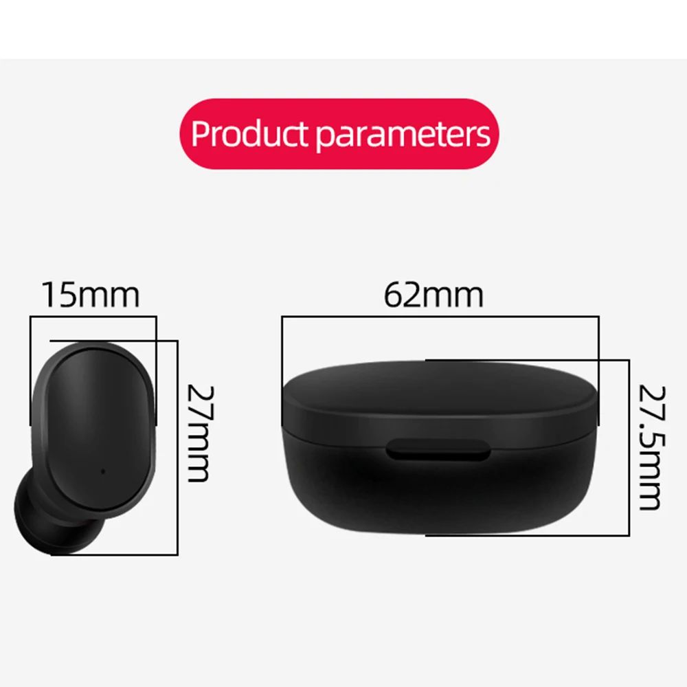 Наушники M1 Bluetooth беспроводные наушники вкладыши 5 0 TWS с шумоподавлением и