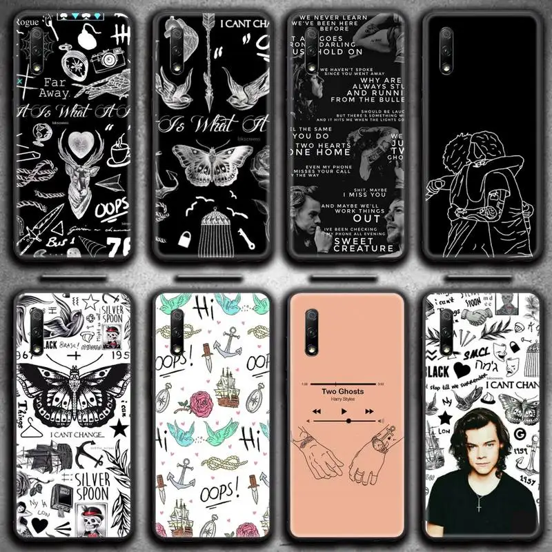 Чехол для телефона с татуировкой Ларри стилинсона в одном направлении Huawei Nova 6se 7