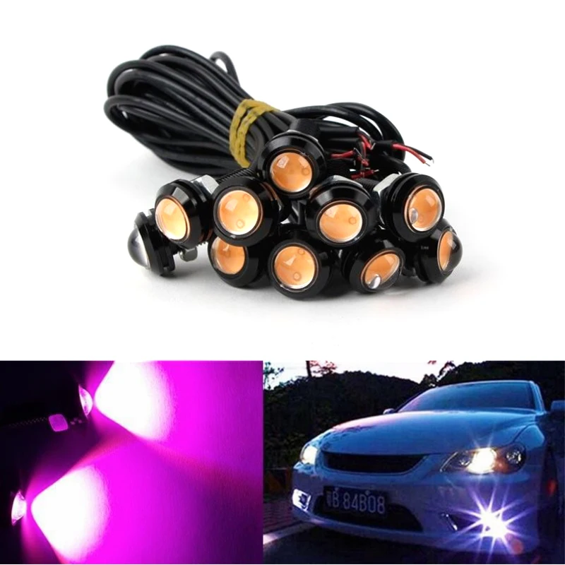1 шт. 18 мм автомобиля светодиодный светильник орлиный глаз дневного Waterpproof