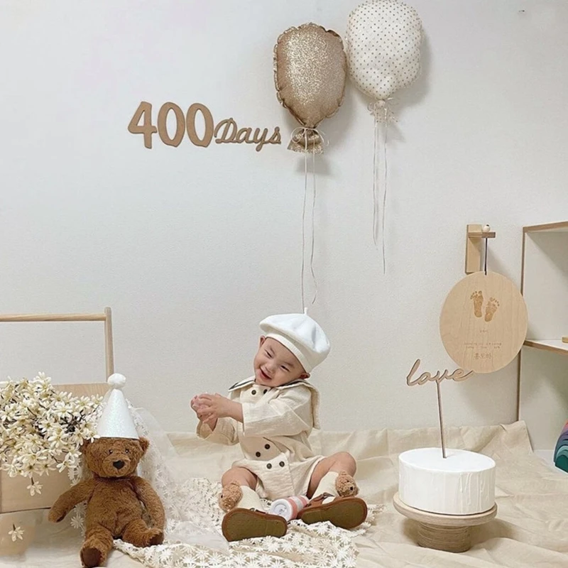 

Kids Room Decor Balloon Wall Cloth Balloons Nordic Hanging Ornaments Background Decoration Photo Props Birthday Party Supplies