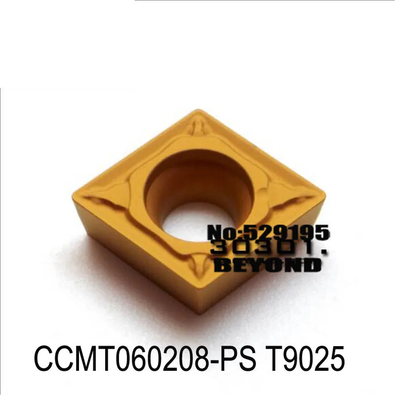 CCMT 060204 CCMT0602 060208 -PS T9015 T9025 Токарный станок Режущие инструменты Твердосплавная