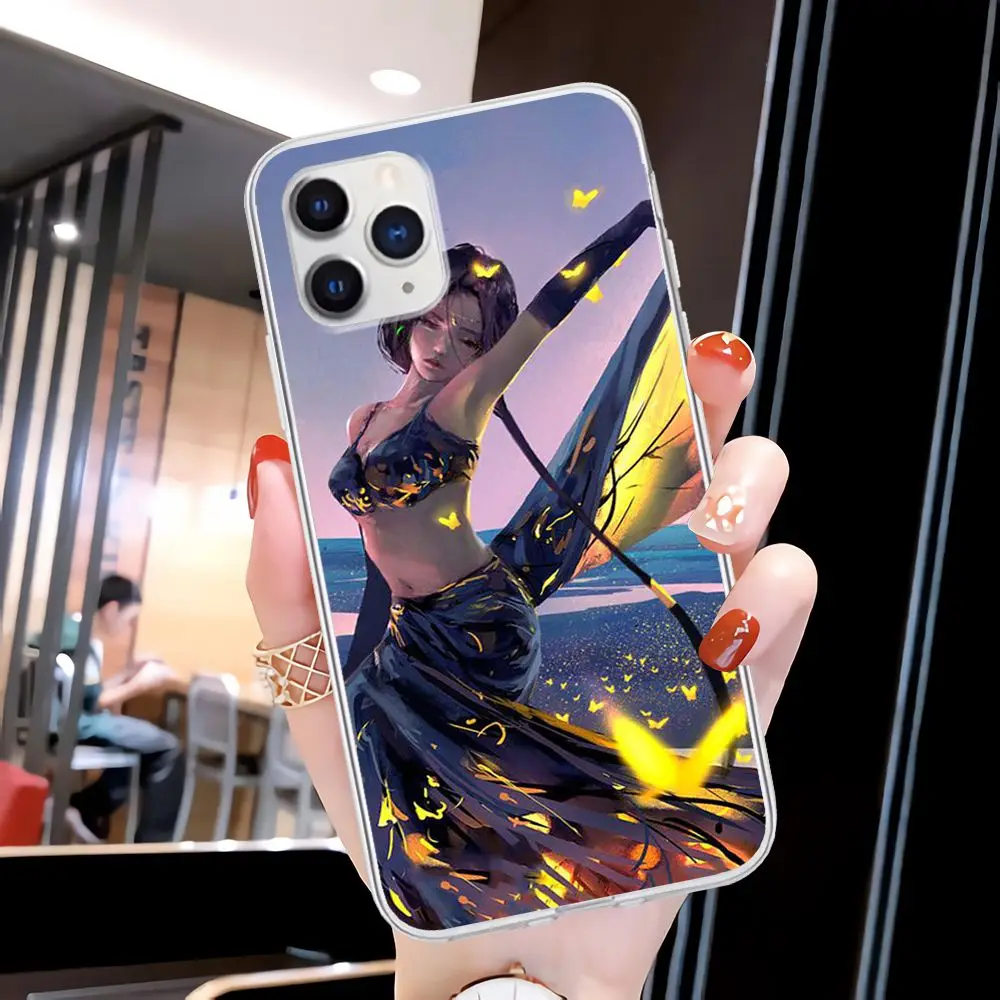

Wlop Anime Transparent Mobile Phone Case Clear Cover For Samsung Galaxy A21S A71 S8 S9 S10 Plus Lite S20 Note 20 Ultra