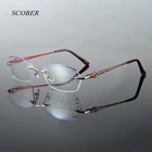 2019 антисиние прогрессивные многофокальные очки для чтения из титанового сплава, очки для чтения с умным увеличением, женские очки для дальнозоркости