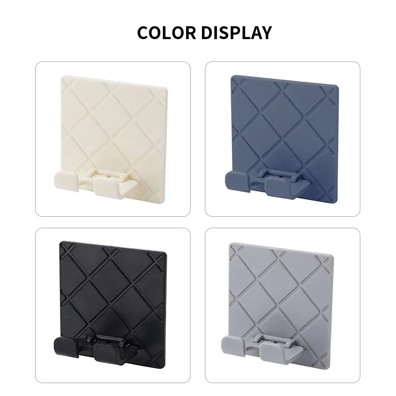 

Storage Holders Racks Wall Hanging Hook Saving Racks Self Adhesive Folding Socket Kitchen Appliance Wire Plug Power Cord Rinse