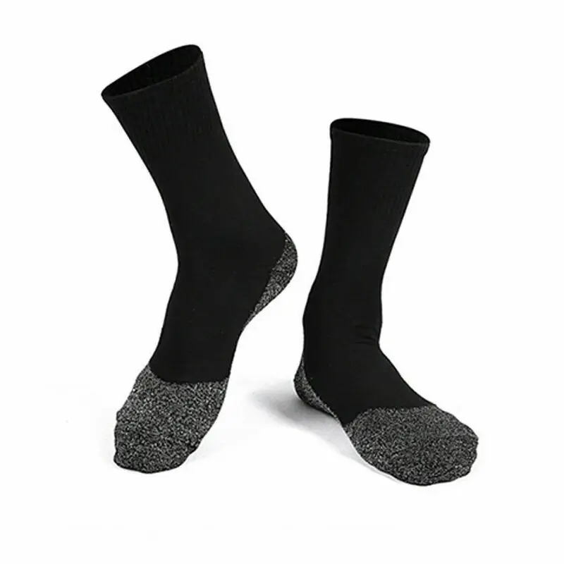 

Men Durable Woven Aluminized Fibers Thick Warming Hermal 35 Below Socks Reducing moisture Ski Wear