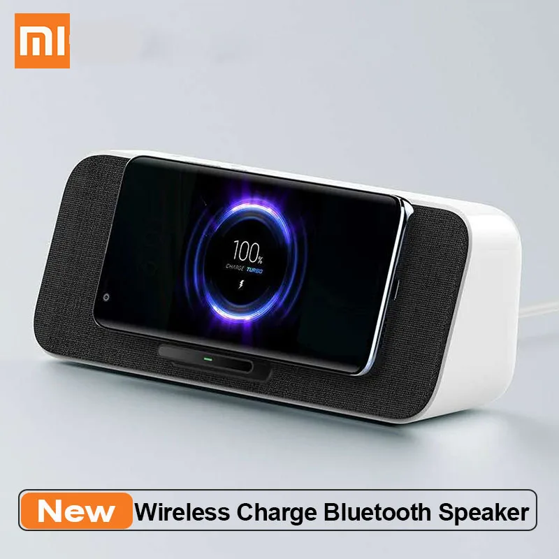 Bluetooth-Колонка Xiaomi Mijia беспроводное зарядное устройство 30 Вт для 10 10Pro 9Pro |