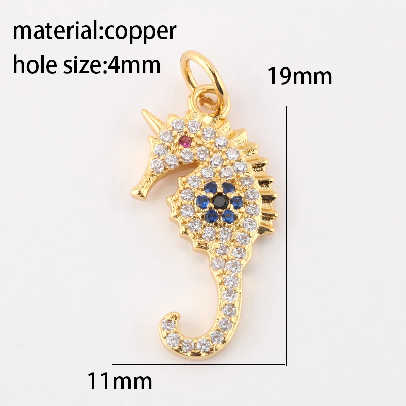 Шармы-Подвески для изготовления ювелирных изделий золотые рыбки животные