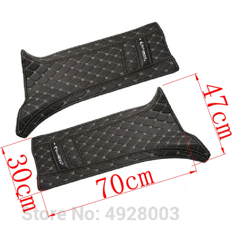 

Car Interior B Pillar Anti-kick Protective Mat Cushion Pad Case Cover Stickers for Mitsubishi Outlander 2013 2015 2018 2019