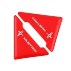 2 шт., силиконовые накладки на углы автомобильной двери, защита от царапин для Ford Mustang 2015 2017 2018, аксессуары