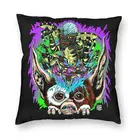 Чехол-Наволочка на подушку с изображением гремлинов, домашний декоративный 3D-чехол в стиле 1920-х фильмов, ретро-школа Mogwai, научно-фантастика, для гостиной