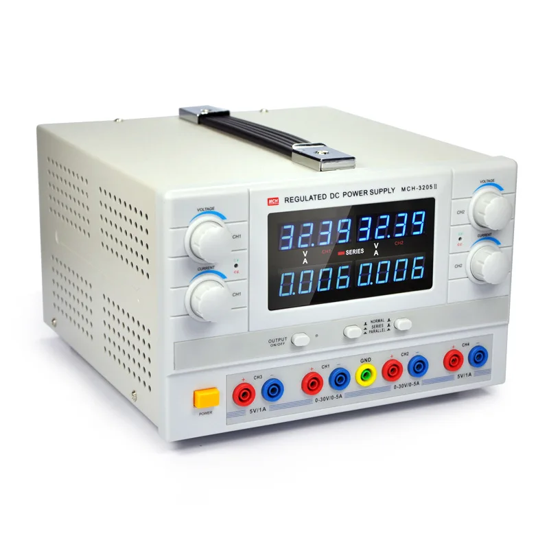 MCH 3205II источник питания постоянного тока 4 полосный Регулируемый