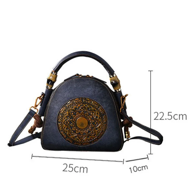 

Genuine Leather Handbags For Women 2020 Designer Luxury Ladies Vintage Crossbody Bag Tote Bags For Female One-shoulder Brand