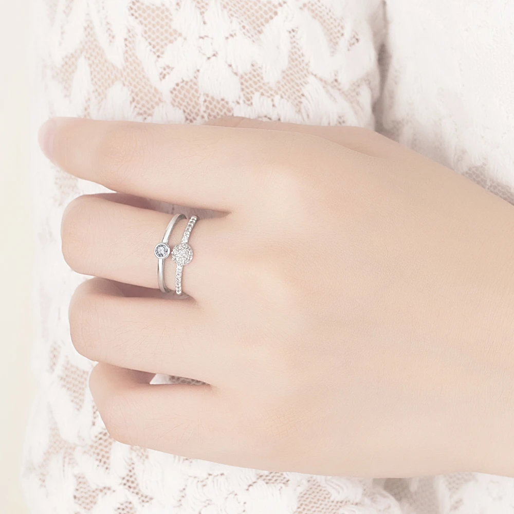 Благородное женское Оригинальное серебряное ювелирное изделие 925 Серебряное