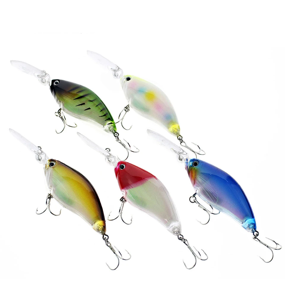 Walk Fish 1 шт. кренкбейт рыболовные приманки 18 г 10,5 см плавающий глубокий дайвинг реалистичные воблеры с 6# крючками искусственный