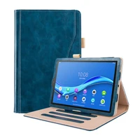 navy blue luxury case cover stylus for lenovo tab m10 plus fhd tablet