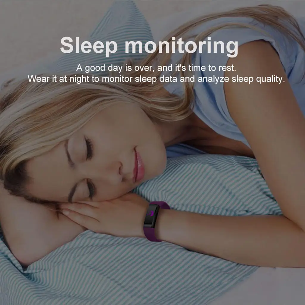 IP67 водонепроницаемый смарт-браслет ремешок для часов Bluetooth Смарт-браслет фитнеса