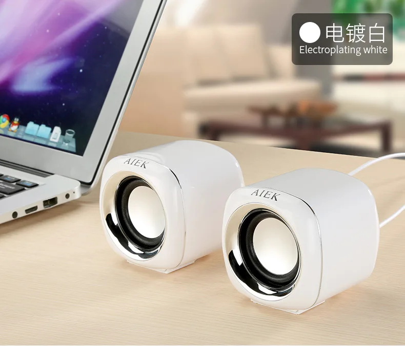 USB 2 0 ПК колонки стерео проводные мини компьютерные для настольного ноутбука MP3