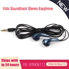 Стереонаушники Vido со стереозвуком, проводные наушники-вкладыши 3,5 мм с шумоподавлением и басами