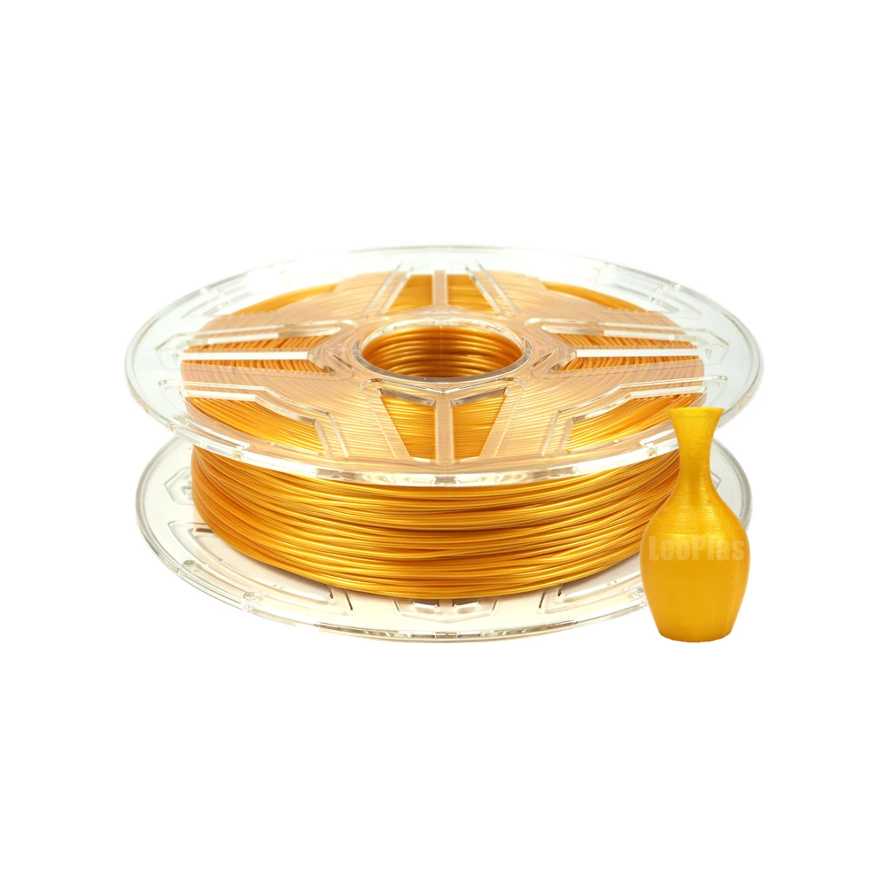 LeoPlas 1.75mm Flexible Soft Golden Gold TPU Filament 1kg 95A Shore Hardness For FDM 3D Printer Consumables Printing Supplies - купить по