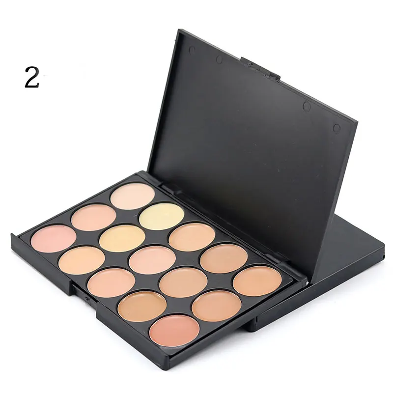 15 Color 10*15cm Professional Face Concealer Palette Camouflage Cream Contour maquillaje profesional corretivo maquiagem | Красота и