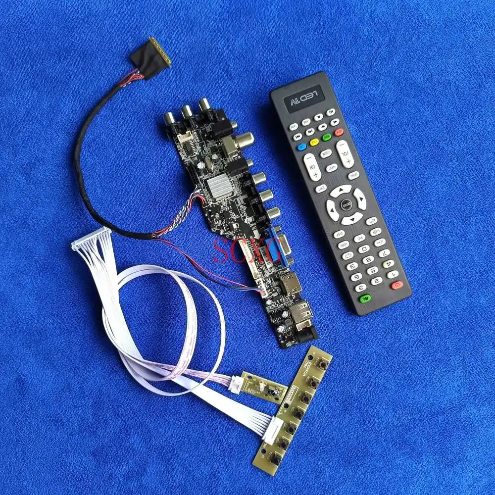 

Kit For B156HTN01.1 B156HTN02.1 156HTN03.2/3.3 Digital HDMI-compatible DVB VGA USB LED 1920*1080 Display drive card LVDS 40-Pin