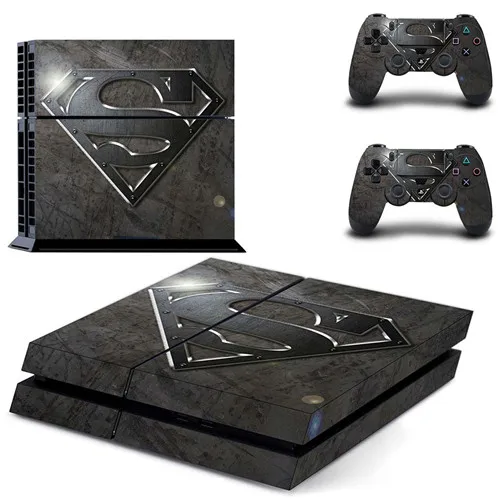 QPTM0410 Харли Квинн, Джокер Бэтмен Супермен пленка наклейка для PS4 наклейка для playstation 4 консоль и контроллеры наклейка для PS4 виниловая наклейка - Цвет: QPTM0410